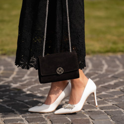 Zapatos elegantes de dama 1300 blanco lifestyle