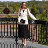 Zapatos elegantes de dama 1300 blanco lifestyle
