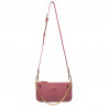 Bolso de mujer de hombro 024g biz rosa frambuesa