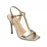 Sandalias mujer 1306 dorado