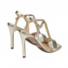 Sandalias mujer 1306 dorado