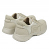 Zapatillas deportivas adolescentes 8001 beige combinado