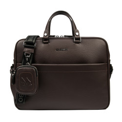 Bolso para laptop 301g 01 biz marrón