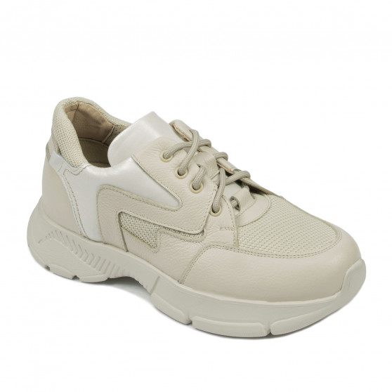 Zapatillas deportivas adolescentes 8001 beige combinado