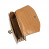 Bolso de mano para mujer 023g croco marrón