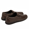 Mocasines hombres 925 café