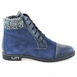 Botas de mujer 3281 índigo combinado
