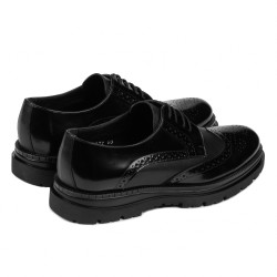 Zapatos elegantes para hombres 972 negro florantic combinado