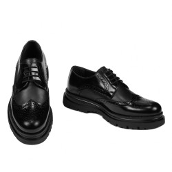 Zapatos elegantes para hombres 972 negro florantic combinado