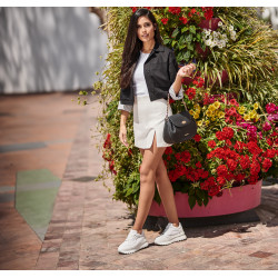 Zapatillas deportivas mujer 6074 blanco combinado lifestyle