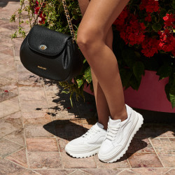 Zapatillas deportivas mujer 6074 blanco combinado lifestyle