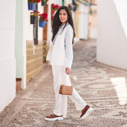 Zapatos casuales para mujer 6072 marrón lifestyle