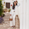 Zapatos casuales para mujer 6072 marrón lifestyle
