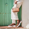 Zapatos casuales para mujer 6072 marrón lifestyle