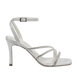Sandalias de mujer 1337 plateadas