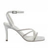 Sandalias de mujer 1337 plateadas