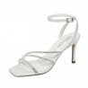 Sandalias de mujer 1337 plateadas