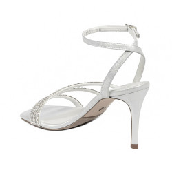 Sandalias de mujer 1337 plateadas