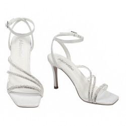 Sandalias de mujer 1337 plateadas