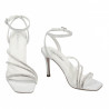 Sandalias de mujer 1337 plateadas