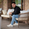Zapatillas deportivas para hombre 974 beige lifestyle
