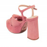 Sandalias de mujer 1310 rosa ante