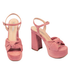 Sandalias de mujer 1310 rosa ante