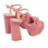 Sandalias de mujer 1310 rosa ante