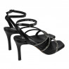 Sandalias mujer 1337 negro