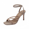 Sandalias de mujer 1337 en ante color arena