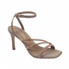 Sandalias de mujer 1337 en ante color arena