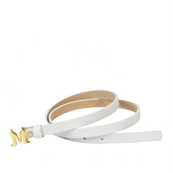 Cinturón de mujer 42m biz blanco