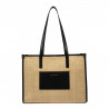 Bolso de playa para mujer 031g rafia combinada