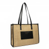 Bolso de playa para mujer 031g rafia combinada