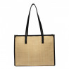 Bolso de playa para mujer 031g rafia combinada