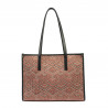Bolso de playa para mujer 031-1g motivo rosa combinado