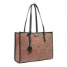 Bolso de playa para mujer 031-1g motivo rosa combinado
