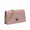 Bolso de hombro para mujer 029g poudre safiano