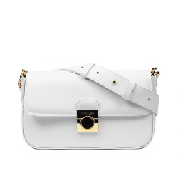 Bolso de mujer de hombro 025g biz white