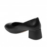 Zapatos elegantes de mujer 1331 negro