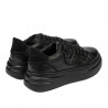 Zapatillas deportivas de mujer 6077 negro combinado