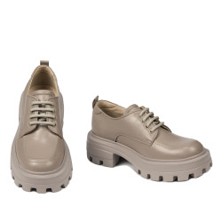Zapatos casuales de mujer 6076 arena