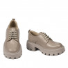 Zapatos casuales de mujer 6076 arena