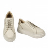 Zapatillas de deporte mujer 6077 beige combinado