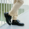 Zapatos elegantes para hombres 972 negro florantic combinado