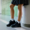 Zapatillas deportivas para mujer 6074 negro combinado lifestyle