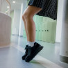 Zapatillas deportivas para mujer 6074 negro combinado lifestyle