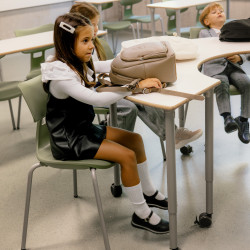 Zapatos para niños pequeños 76c negro lifestyle