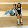 Zapatos para niños pequeños 76c negro lifestyle