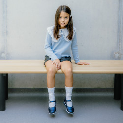 Zapatos para niños pequeños 76c índigo nácar lifestyle